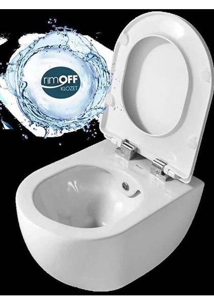 Free Rim-Off Asma Klozet + Creavit Yavaş Kapanan Kapak
