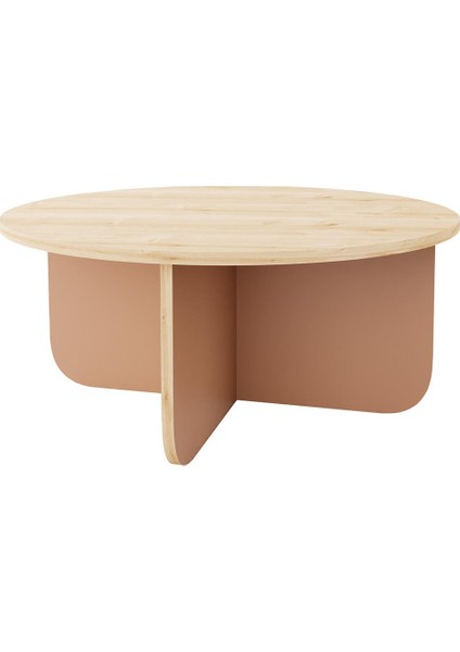Beca O4110 Orta Sehpa 80 cm Safir Üst - Tarçın