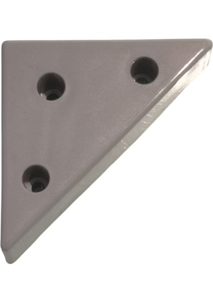 Üçgen, Piramit Mobilya Ayağı 3 cm Gri