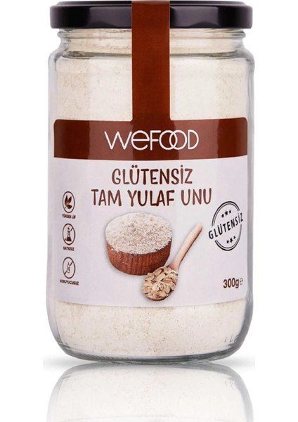 Glutensiz Tam Yulaf Unu 300 gr