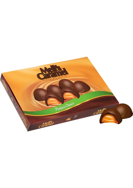 Mells Caramel Kare Kutu 500 gr