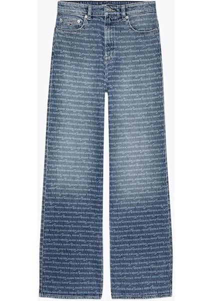 Tommy Hilfiger Kadın Mavi Claire Jean Pantolon