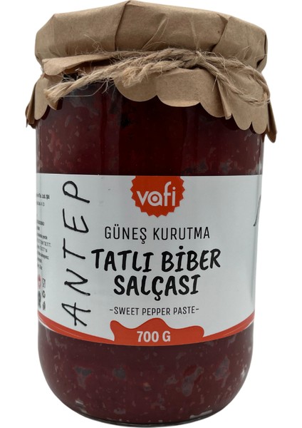 Antep Güneş Kurutma Tatlı Biber Salçası 700 gr modelleri