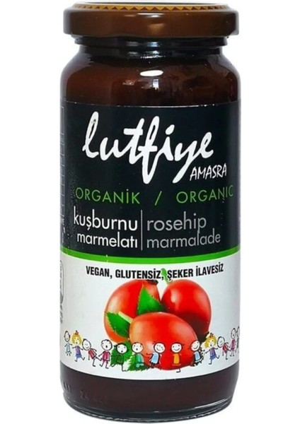 Lütfiye Organik Kuşburnu Marmelatı 280 gr
