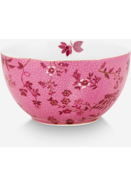 Jolie Pembe Porselen Kase 12 cm