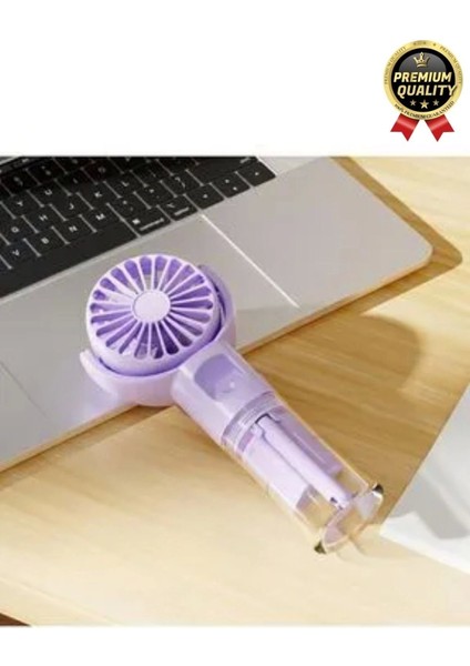 Taşınabilir Serinletici Klima Usb Şarjlı 3 Kademeli 1200 Mah Su Hazneli Püskürtmeli Mini Vantilatör fiyatları