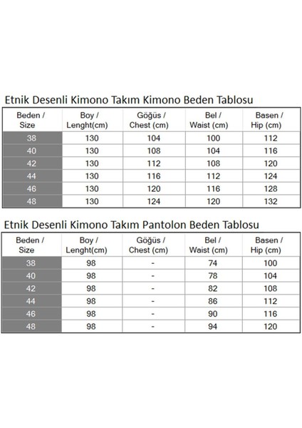 Etnik Desenli Kimono Takım Gül Kurusu 19251 indirimleri