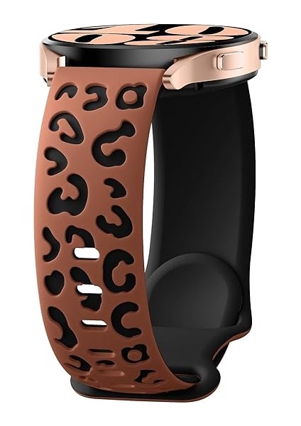 Xiaomi Redmi Watch 5 Active/lite 22MM Kordon Leopar Desen Yumuşak Silikon Kordon