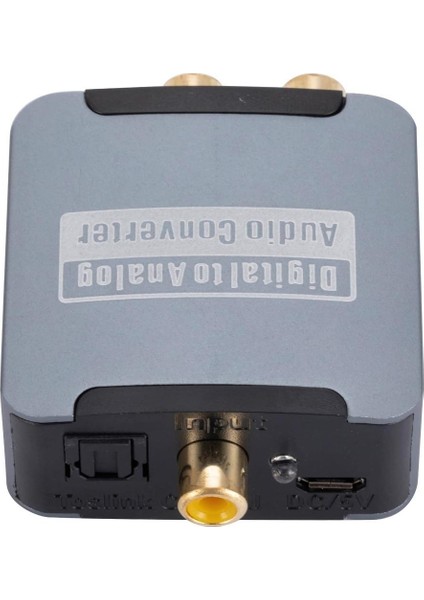 Dijitalden Analog’a Ses Dönüştürücü | 192KHZ Dac | Optik & Koaksiyel Giriş | Rca + 3.5mm Çıkış