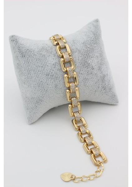 Stil Incisi/xupıng Jewelry Lia Zirkon Taşlı Bileklik