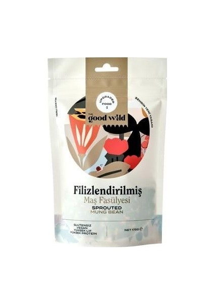 Glutensiz Filizlendirilmiş Maş Fasülyesi 175 gr