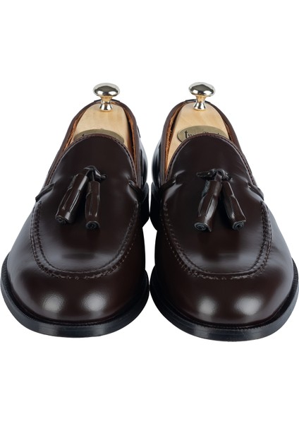 Loafer Gümüş Harflerle Kişiselleştirilebilir Açma Deri Ayakkabı fırsatları