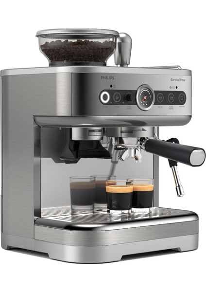 Barista Brew Yarı Otomatik Espresso Makinesi, 250G Çekirdek Kabı