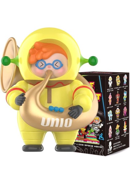 Space Walker Space Concert Serisi, 3 Parça Pop Figürler, Rastgele Aksiyon Figürleri