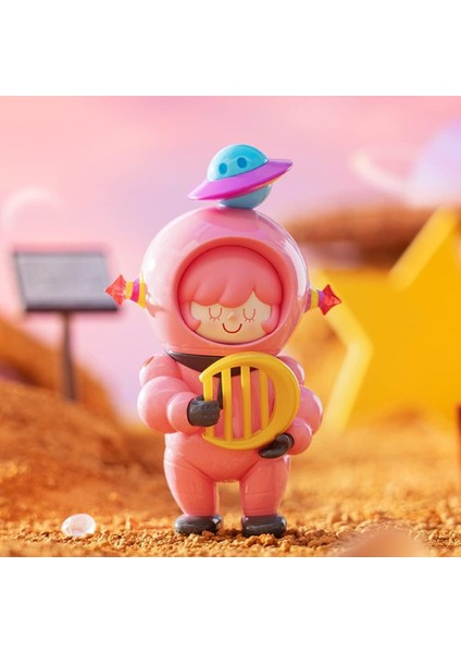 Space Walker Space Concert Serisi, 3 Parça Pop Figürler, Rastgele Aksiyon Figürleri fırsatları