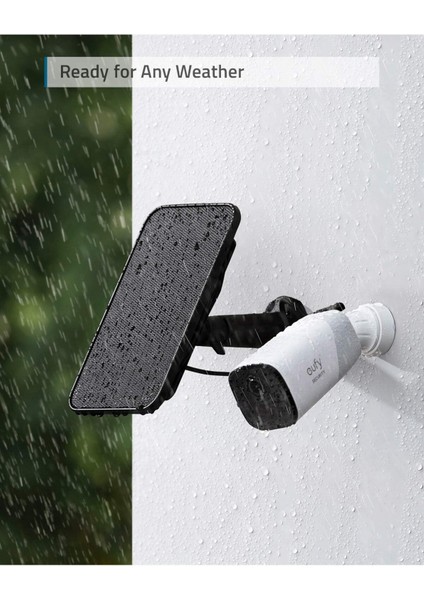 Güvenlik Güneş Paneli, 2.6W Yüksek Verimli, IP65 Su Geçirmez, Tüm Hava Koşullarına Dayanıklı modelleri