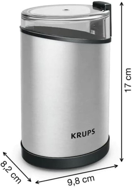 Fast Touch GX204D Elektrikli Kahve Öğütücü, Paslanmaz Çelik, 200W Güç, Siyah, 75 G fiyatları