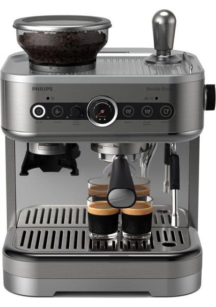 Barista Brew Yarı Otomatik Espresso Makinesi, 250G Çekirdek Kabı fiyatları