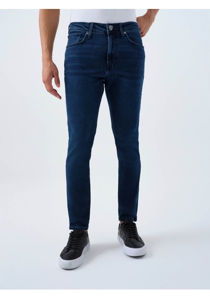 Koyu Lacivert Erkek Jean Pantolon LF2039443 fiyatları