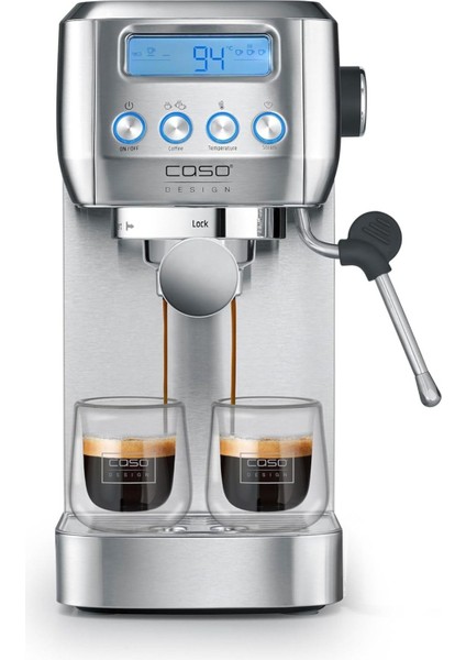 Espressogourmet Crema 20 Bar Espresso Makinesi Süt Köpürtücülü Paslanmaz Portafiltre