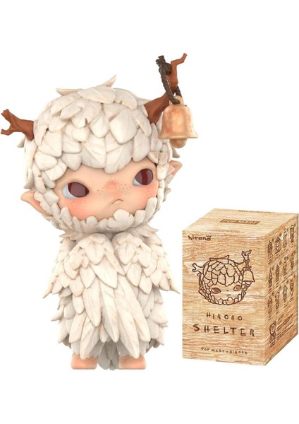 Hirono Shelter Pop Figürleri, Random Anime Aksiyon Figürleri, Koleksiyonluk, Hediye, 1 Parça