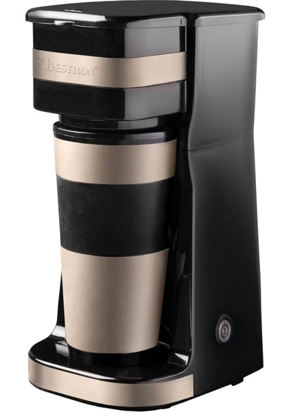 Yalıtımlı Kahve Makinesi 750W, Kompakt, 420ML, Filtreli, Açık Bej Renk