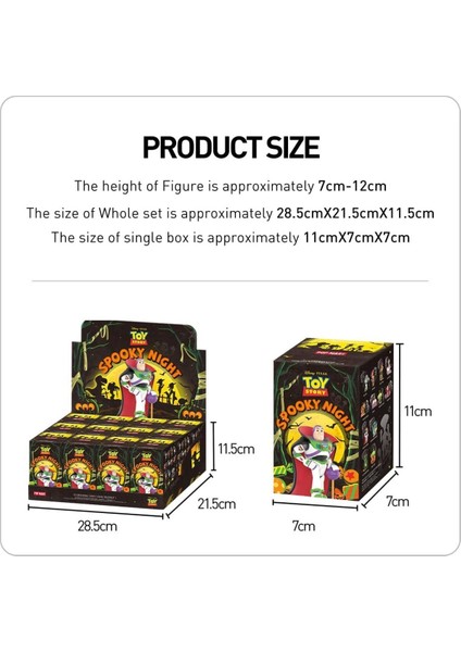 Disney Pixar Spooky Night Serisi Figürü, Rastgele Koleksiyonluk Figür indirimleri