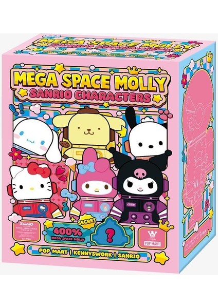 Mega Space Molly Sanrio 400% Figür Koleksiyonu, Rastgele Aksiyon Figürleri