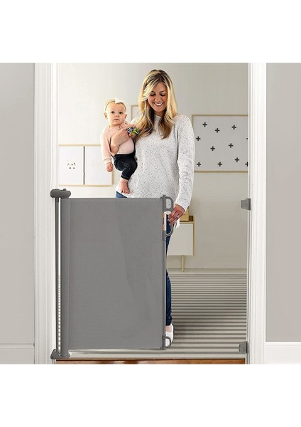 Genişletilebilir Bebek Güvenlik Kapısı 0–140 Cm, Tek Elle Açılır, Iç ve Dış Mekan Uyumlu