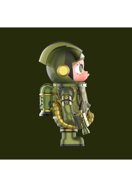 Mega Space Molly 100% Clot-Olive Alienegra Serisi Figür, Koleksiyonluk Aksiyon Figürü, Anime Art Toy fiyatları