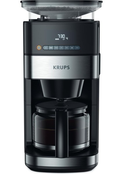 KM8328 Grind Aroma Filtre Kahve Makinesi, 1.25L, 180G Öğütücü, 15 Fincan Kapasite, 3 Öğütme Seviyesi modelleri