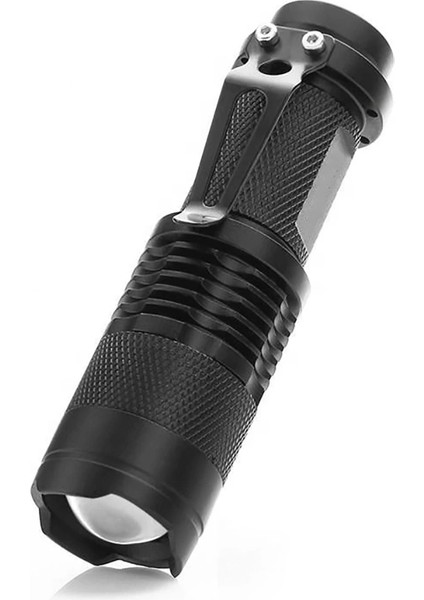 Mini Güçlü Şarjlı Pilli El Feneri Wt-304