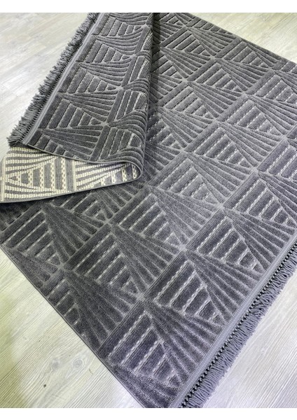 Nirvana, Pamuk Tabanlı Iskandinav Desenli Yıkanabilen Yumuşak Örgü Dokuma Kilim