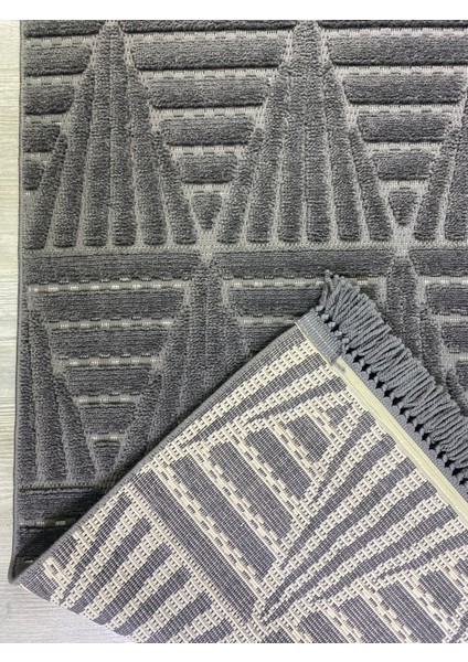 Nirvana, Pamuk Tabanlı Iskandinav Desenli Yıkanabilen Yumuşak Örgü Dokuma Kilim