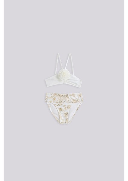 Bg Store Kız Çocuk Desenli Bikini