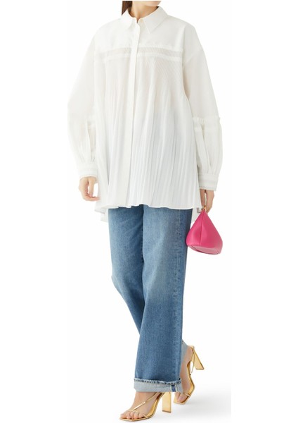 Kadınlar Için Şık Uzun Kollu Gömlek fiyatları