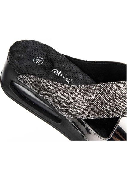 Fly Anatomik Air Max Tabanlı Kadın Terlik Füme modelleri