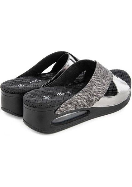 Fly Anatomik Air Max Tabanlı Kadın Terlik Füme fırsatları
