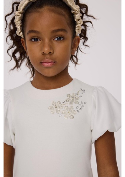 Bg Store Kız Çocuk Beyaz Bluz modelleri