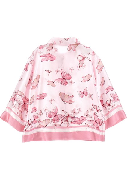Çocuklar Için Kelebek Desenli Gömlek fiyatları