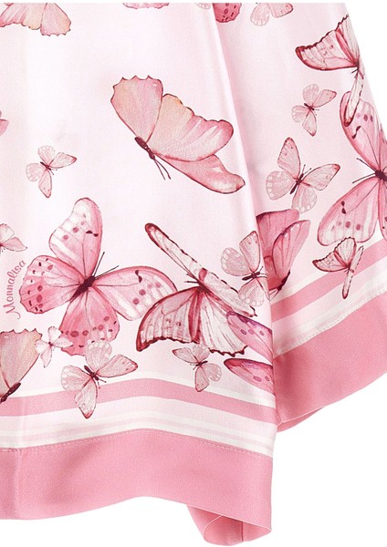 Çocuklar Için Kelebek Desenli Gömlek modelleri