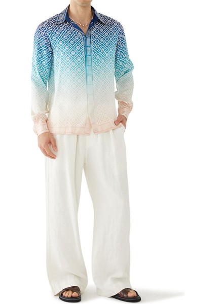 Gradient Desenli Ipek Gömlek fiyatları