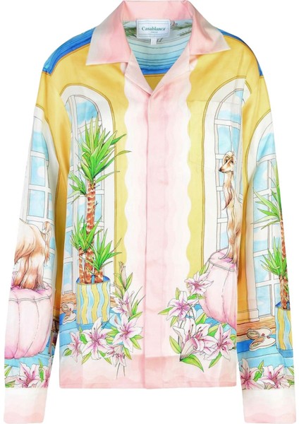 Küba Yaka Uzun Kol Gömlek