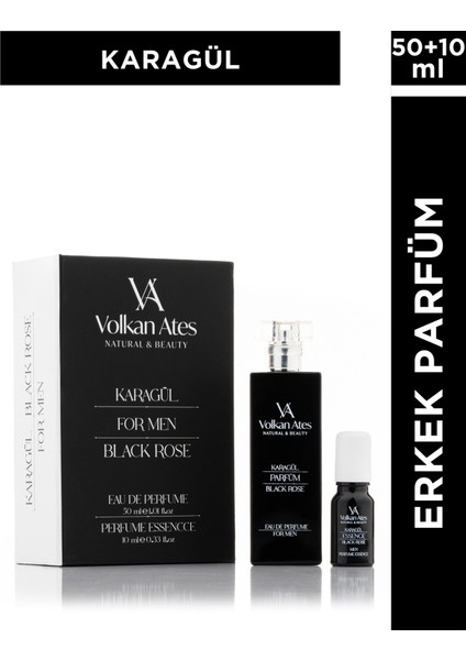Karagül Parfüm & Esans Set 50 ml + 10 ml