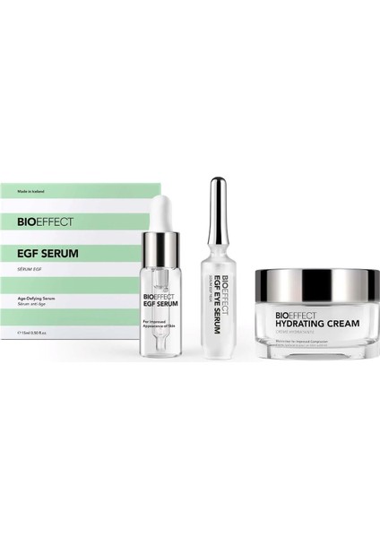 Egf Önleyici Set, Egf Serum, Göz Serumu ve Nemlendirici Krem 50ML