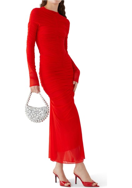 Pileli Kısa Mesh Etek fiyatları