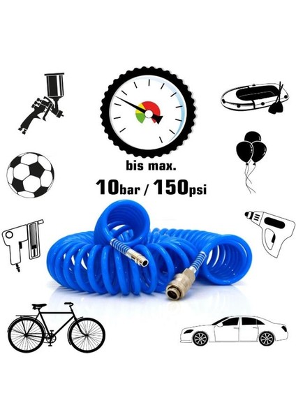 Spiral Hava Hortumu 15MT fırsatları