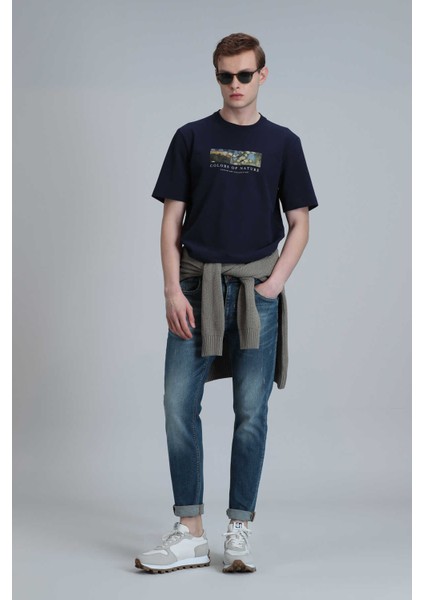 Joy Smart Jean Erkek Pantolon Slim Fit Mavi fırsatları