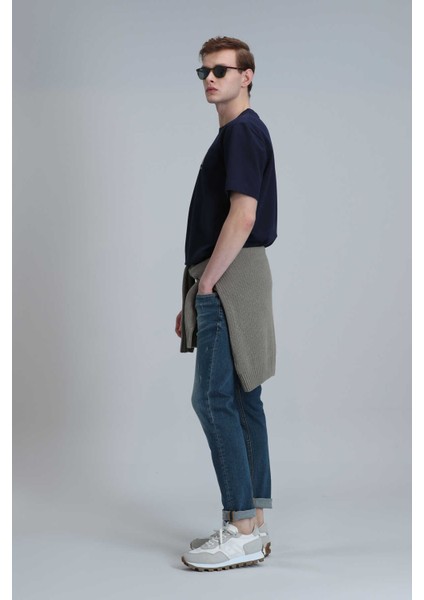 Joy Smart Jean Erkek Pantolon Slim Fit Mavi indirimleri