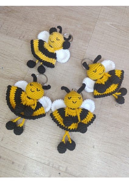 Arı Anahtarlık / Hediyelik / Çanta süsü modelleri